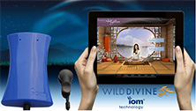 IomBlue Biofeedback Sensor (Wireless for iOS) wild divine